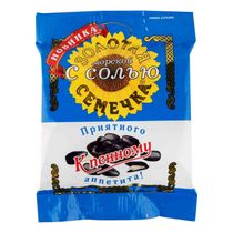 Семечки подсолнечные Золотая Семечка обжаренные с морской солью 75 г ...