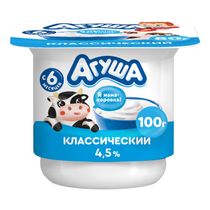 Творог мягкий детский Агуша Первая ложка классический с 6 месяцев 4,5% ...