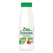 Биопродукт Bio Баланс Биокефирный с клубникой легкий 0,1% БЗМЖ 330 мл ...