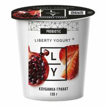 Йогурт Liberty Yogurt гранат-клубника 2,9% БЗМЖ 130 г - купить с ...