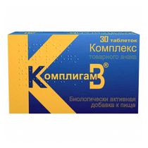 Комплигам B таблетки 1000 мг 30 шт - купить с доставкой на дом в СберМаркет