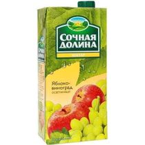 Нектар Сочная Долина яблоко-виноград концентрированный 1,93 л - купить ...