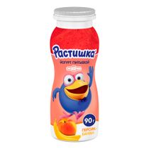 Йогурт питьевой Растишка персик-банан с 3 лет 1,6% 90 мл х 4 шт купить ...