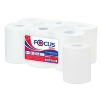 Бумажные полотенца для диспенсера Focus Jumbo 2 слоя 6 рулонов - купить ...
