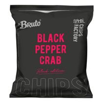 Чипсы картофельные Bruto Black Edition краб-черный перец 75 г - купить ...