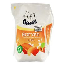 Йогурт питьевой Снежок абрикос-манго 1,5% БЗМЖ 260 мл - купить с ...