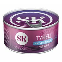 Тунец SK натуральный филе в собственном соку 140 г - купить с доставкой ...