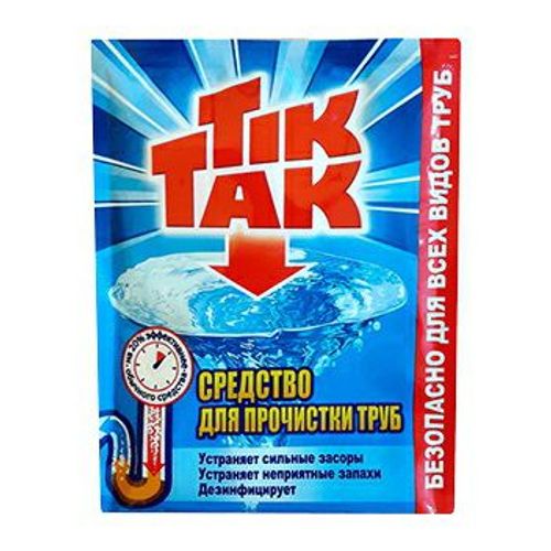 Средство Тик-так для прочистки труб 90 г