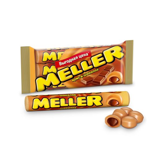 Ирис Meller Шоколад 38 г х 3 шт