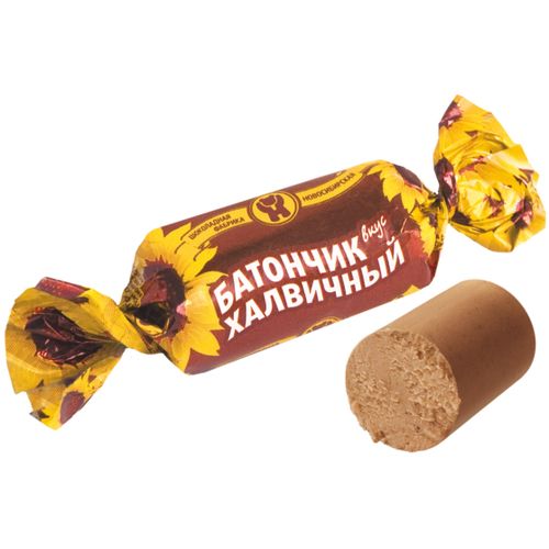 Конфеты Новосибирская шоколадная фабрика Батончик Халвичный купить для ...
