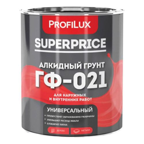Грунт ГФ-021 ProfiLux красно-коричневый 1,9 кг