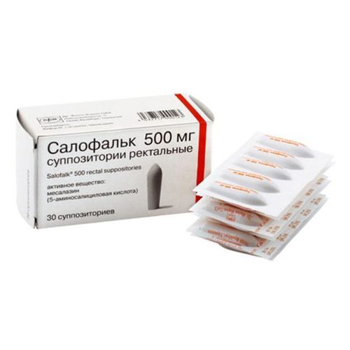 Салофальк свечи 500 мг 30 шт - купить с доставкой на дом в СберМаркет