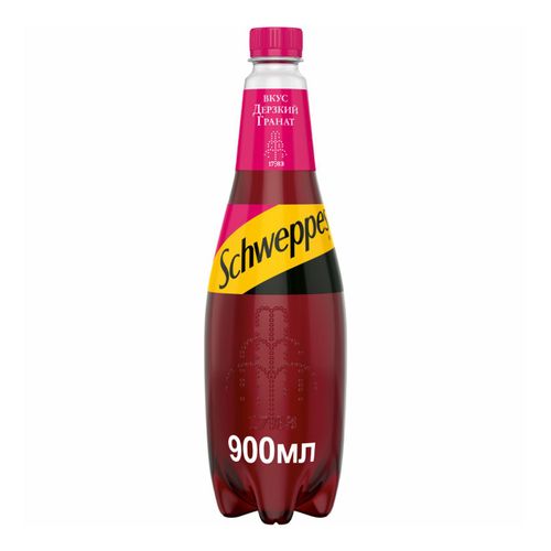 Газированный напиток Schweppes гранат 900 мл - купить с доставкой на ...