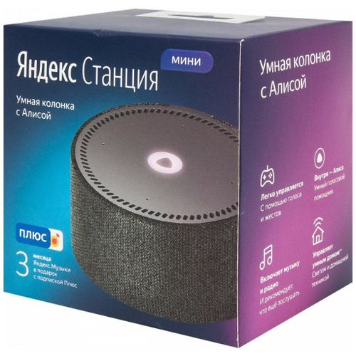 Умная колонка Яндекс Станция Алиса мини - купить с доставкой на дом в ...