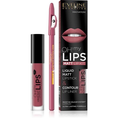 Набор декоративной косметики Eveline Cosmetics Oh My Lip 06 2 предмета