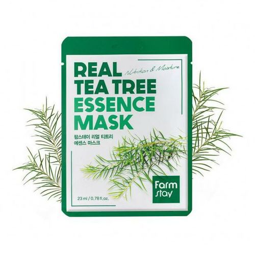Маска для лица с маслом чайного дерева Clear Skin Tea Tree Oil Rescue Mask 50мл