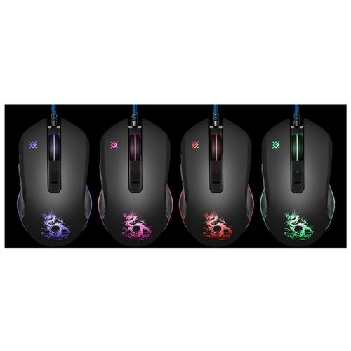 Мышь Defender Sky Dragon GM-090L проводная в ассортименте (цвет по ...
