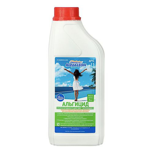 Альгицид Aqualeon для чистки бассейна и уничтожения водорослей 1 кг ...