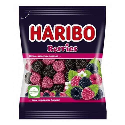 Мармелад Haribo ягоды жевательный 80 г - купить с доставкой на дом в ...