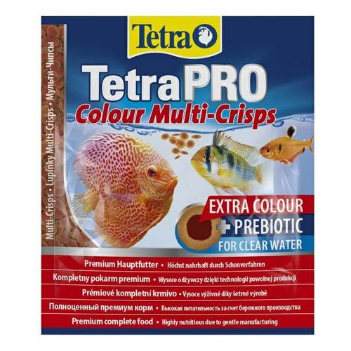 Корм для аквариумных рыб Tetra TetraPRO Colour чипсы, 12 г : инструкция +  цена в аптеках