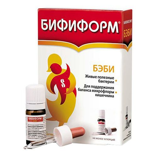 Бифиформ Бэби Капли Для Детей 6,9 Мл - Купить С Доставкой На Дом В.