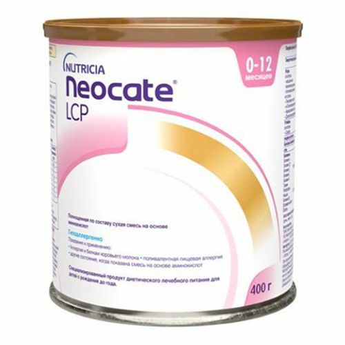 Детская смесь Nutricia Neocate LCP безмолочная сухая 0-12 месяцев 400 г ...