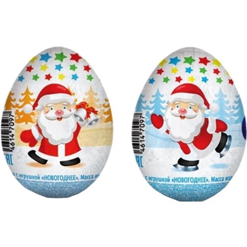 Яйцо Солнышко в ладошках Новогоднее с 3D игрушкой 20 г - купить с доставкой  на дом в СберМаркет