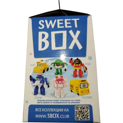 Мармелад жевательный Sweet Box Робокар Поли с игрушкой 10 г