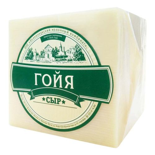 Сыр твердый Великолукский мясокомбинат Гойя 40% ~1 кг - купить с ...
