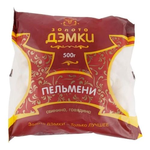 Пельмени Золото Дэмки свинина-говядина 500 г