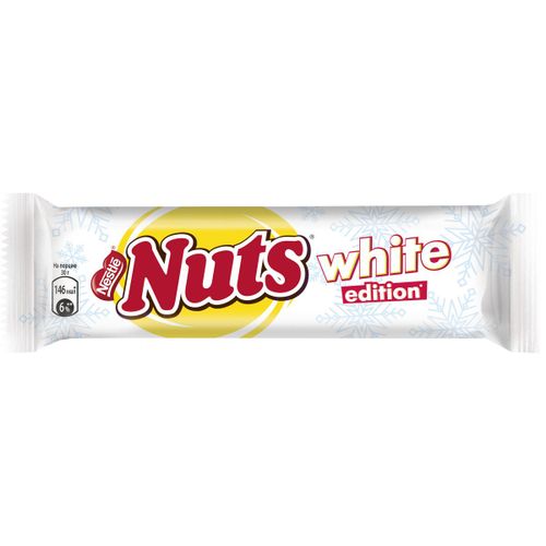 Батончик Nuts Duo белый 60 г - купить с доставкой на дом в СберМаркет