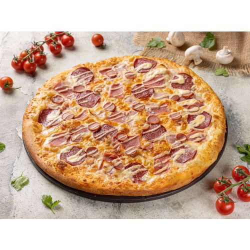 Пицца 24 см. Ермолино пицца мясная. Пицца 24 си. Мясная пицца с зеленым перцем. Мясная пицца в СКАНДИПАРК.