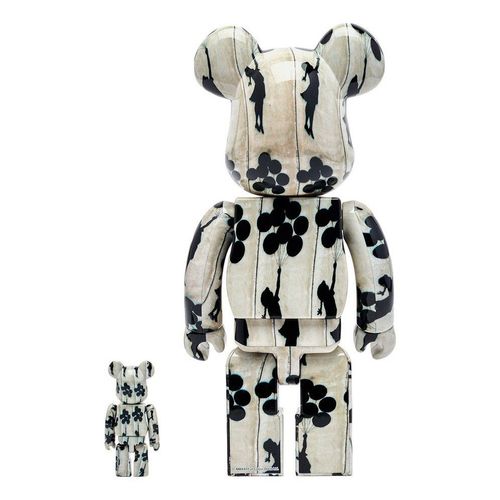 Игровые фигурки Toy Bearbrick Flying Balloon Girl Banksy 400