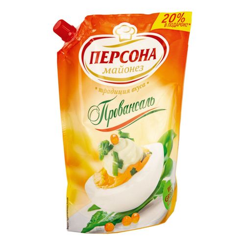 Майонез Персона Провансаль 50% 700 мл - купить с доставкой на дом в ...