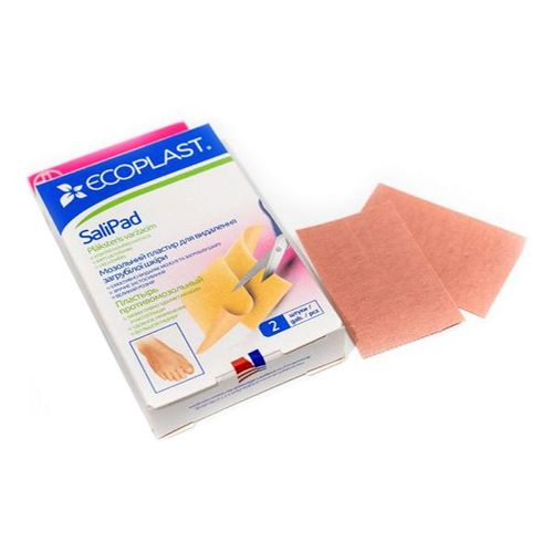 Пластыри мозольные Ecoplast SaliPad 40 мм x 60 мм 2 шт - купить с ...