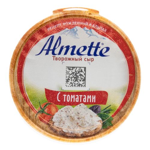 Сыр творожный Almette с томатами по-итальянски 60% БЗМЖ 150 г