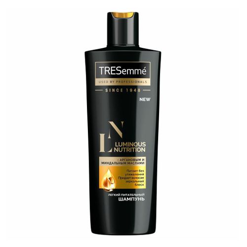 Шампунь TRESemme Luminous Nutrition Питательный для сухих волос 400 мл - купить с доставкой на дом в СберМаркет