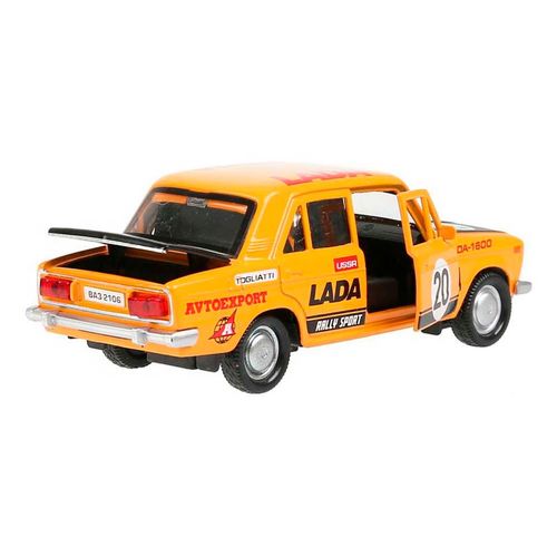 Машинка Технопарк ВАЗ-2106 Жигули Спорт желтая - купить с доставкой на ...