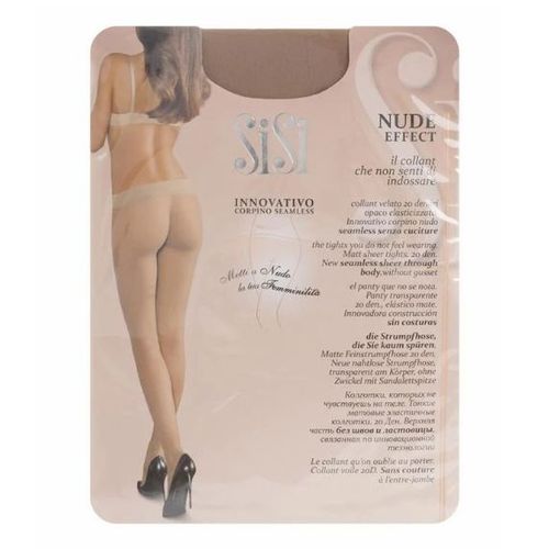 Колготки женские SiSi Nude Effect 20 den полиамид в ассортименте (цвет и  размер по наличию) купить для Бизнеса и офиса по оптовой цене с доставкой в  СберМаркет Бизнес