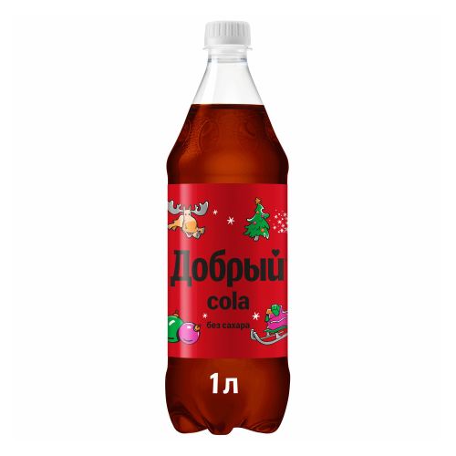 Газированный напиток Добрый Cola без сахара 1 л купить для Бизнеса и ...