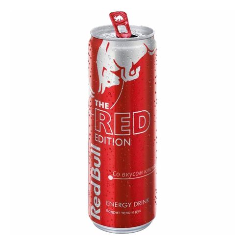 Энергетический напиток Red Bull Red Edition со вкусом клюквы ...