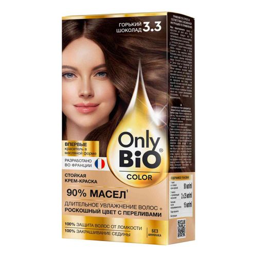 Крем-краска для волос Only Bio Color Горький шоколад 115 мл - купить с ...