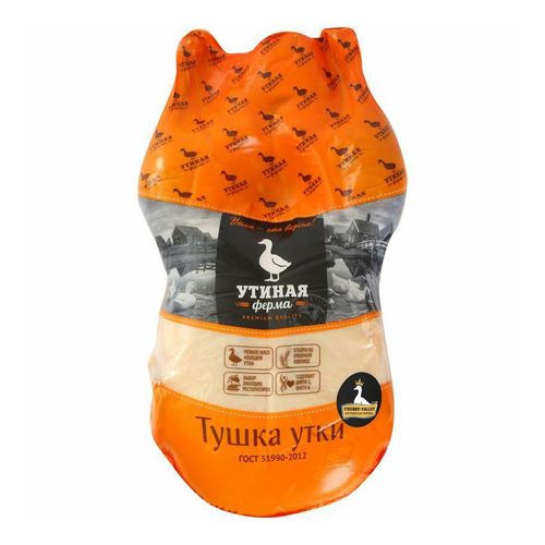 Тушка утки с кожей Утиная ферма потрошеная охлажденная купить для ...