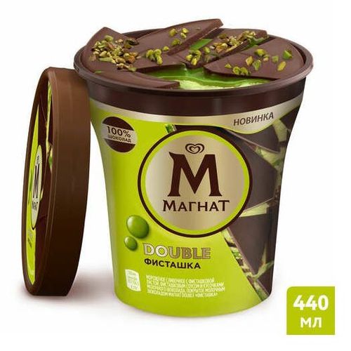 Мороженое сливочное Double фисташка 300 г - купить с доставкой на дом в ...