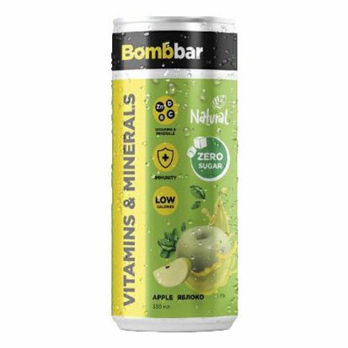 Газированный напиток Bombar яблоко 330 мл - купить с доставкой на дом в ...
