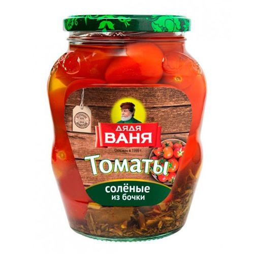 Помидоры Дядя Ваня соленые из бочки 680 г - купить с доставкой на дом в ...