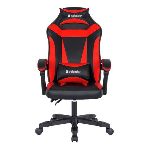 Кресло игровое компьютерное Defender Master черно-красное 56 х 48 х 120 ...