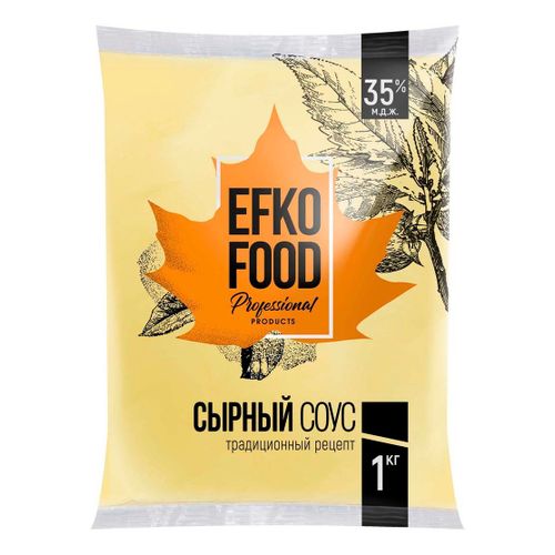 Соус Efko Food Professional сырный 1 кг купить для Бизнеса и офиса по ...