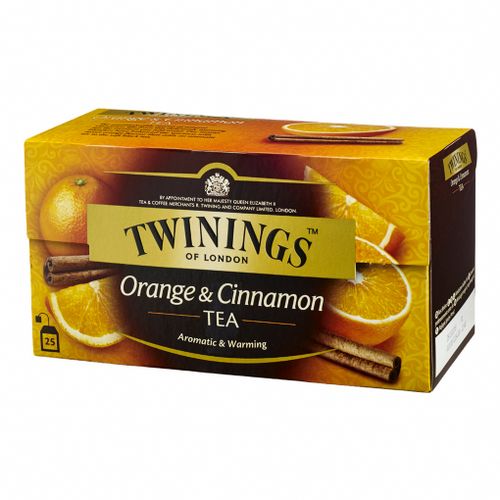 Чай черный Twinings апельсин-корица в пакетиках 2 г х 25 шт