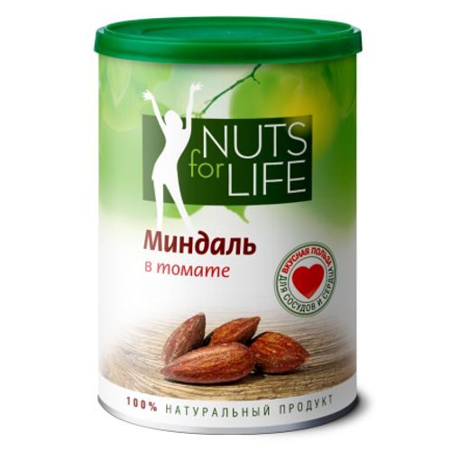 Миндаль Nuts for Life в томате 200 г